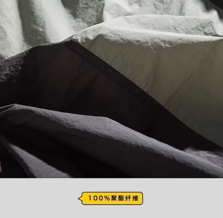 BOYUE帛跃拼接连帽防晒衣日系夏季外穿遮阳学生男时尚开衫薄外套