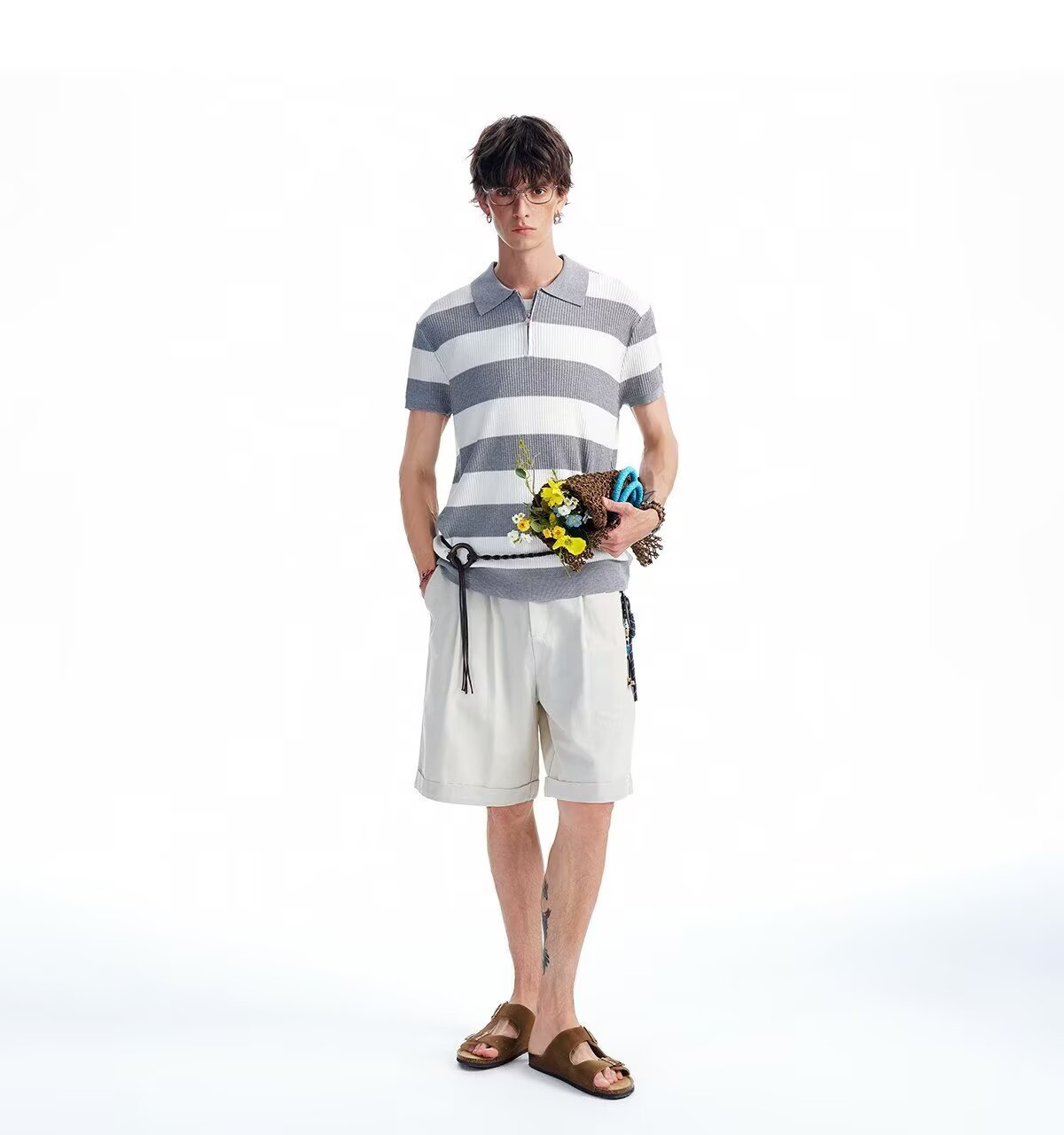 /夏季新款户外时尚运动潮流系列男子短袖POLO衫APLV093
