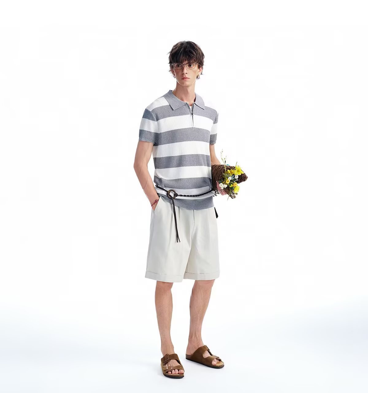 /夏季新款户外时尚运动潮流系列男子短袖POLO衫APLV093