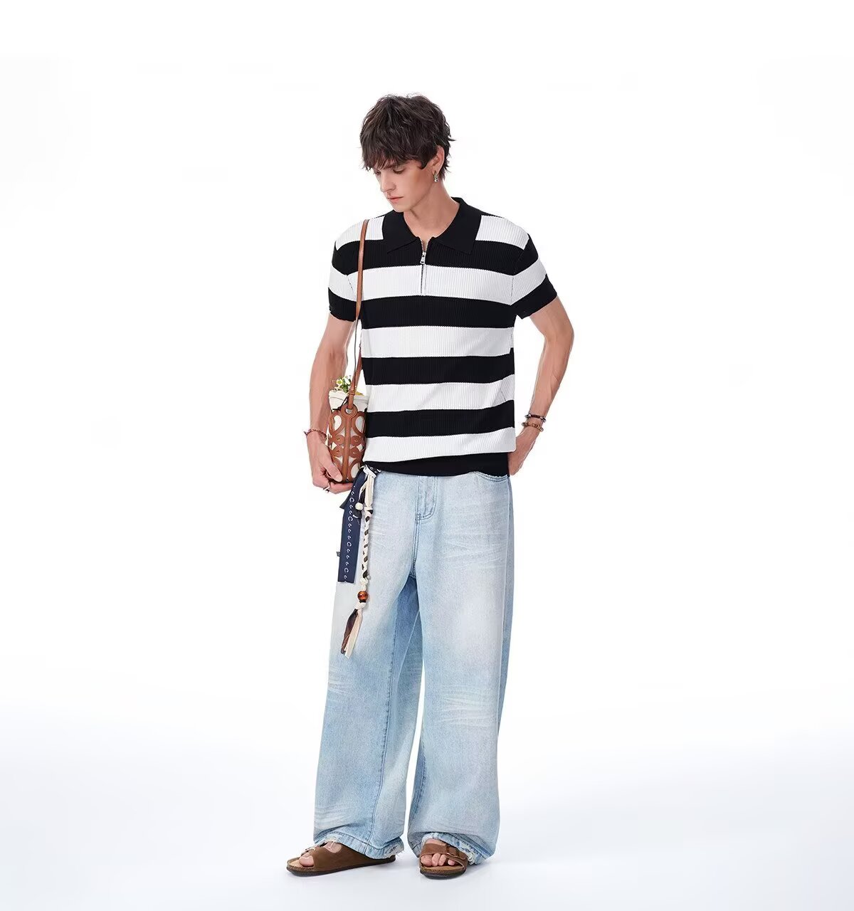 /夏季新款户外时尚运动潮流系列男子短袖POLO衫APLV093