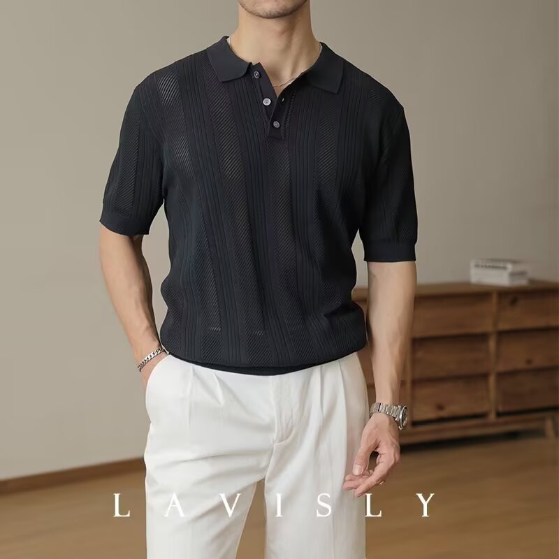 2026复古衬衫男夏装港风学生宽松小众设计感趣味新款男装上衣外穿